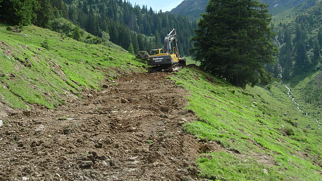 Transporte Erdbau Dödlinger Fieberbrunn bei Kitzbühel