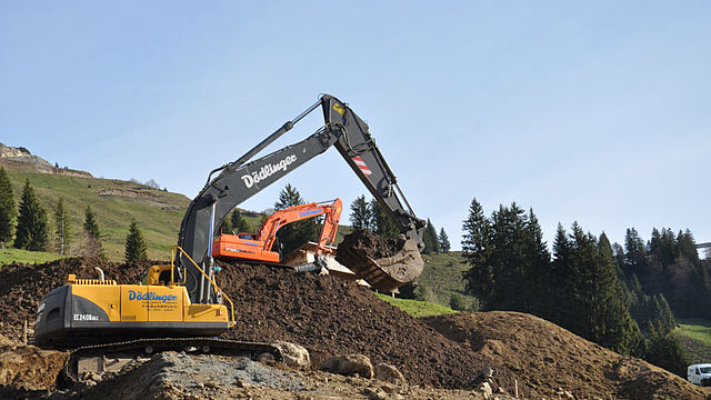 Transporte Erdbau Dödlinger Fieberbrunn bei Kitzbühel