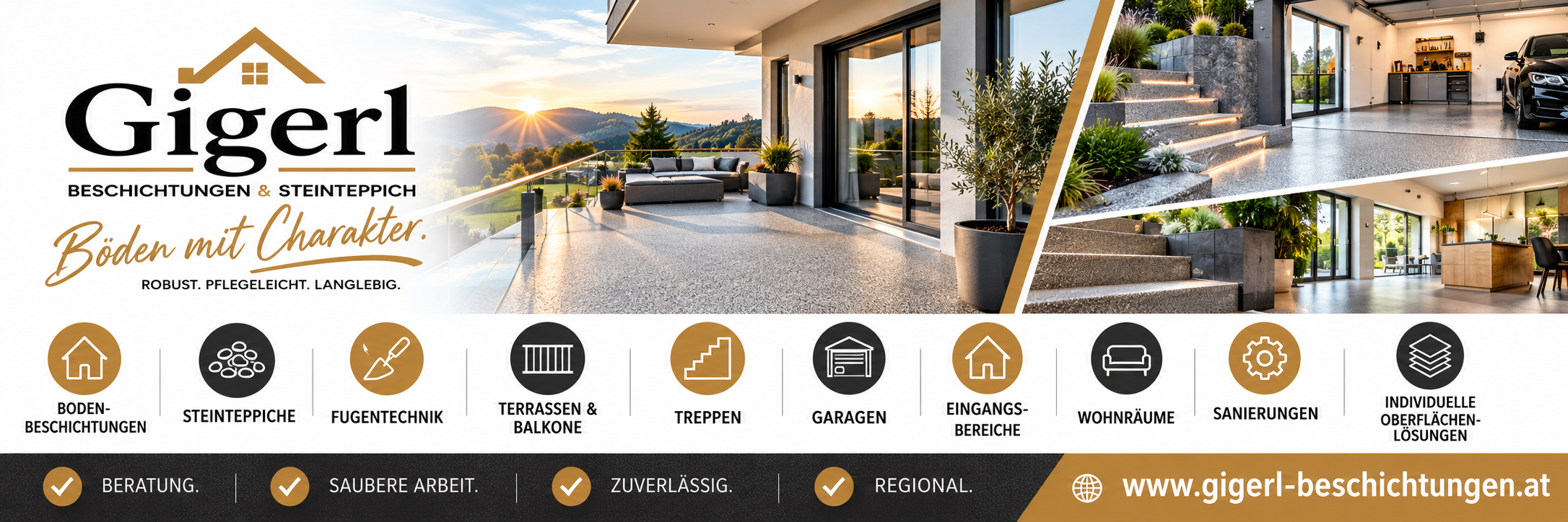 Gigerl Beschichtungen Banner 1