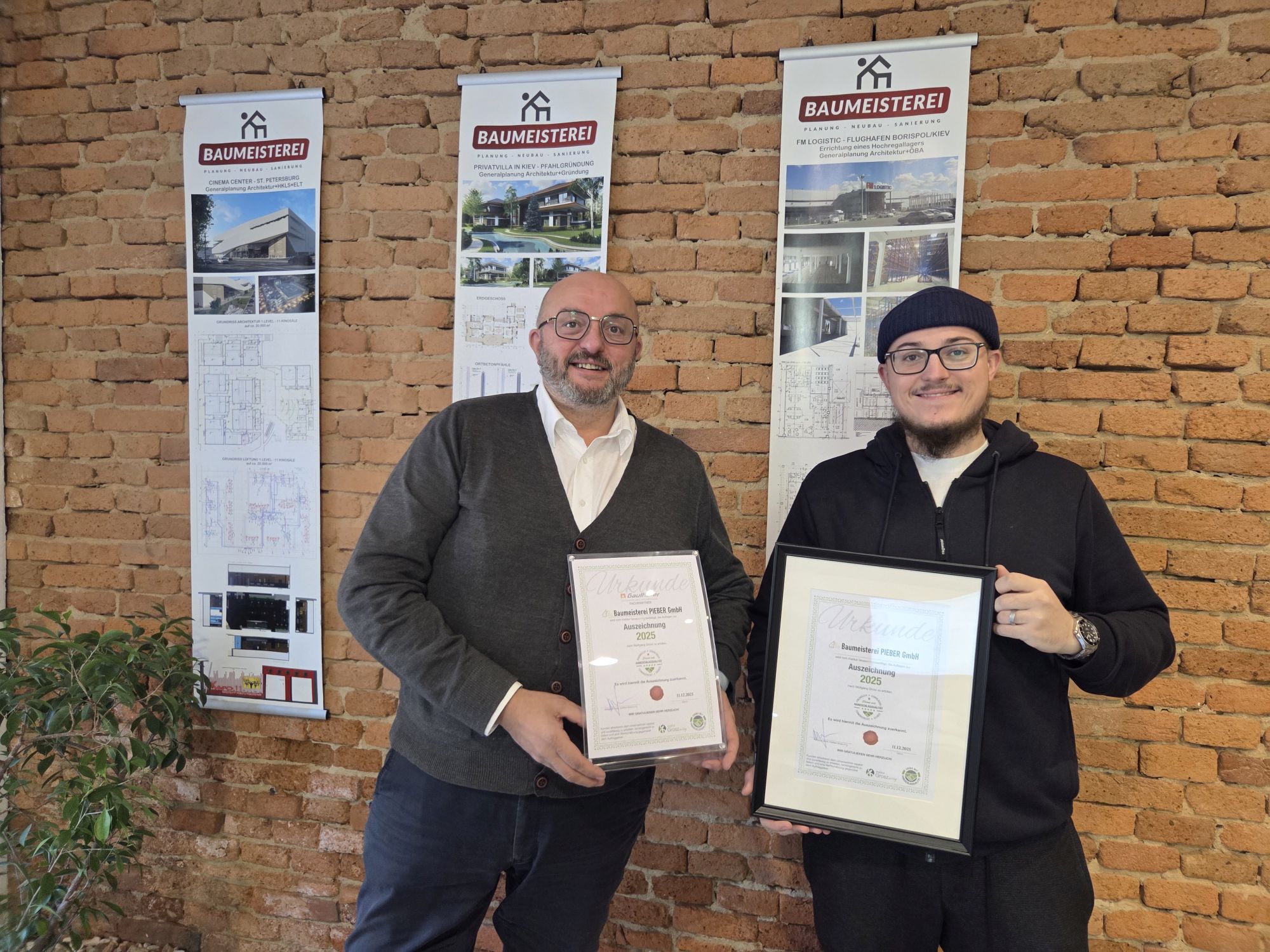 Baumeisterei Pieber GmbH aus Stegersbach hat Handschlagqualität