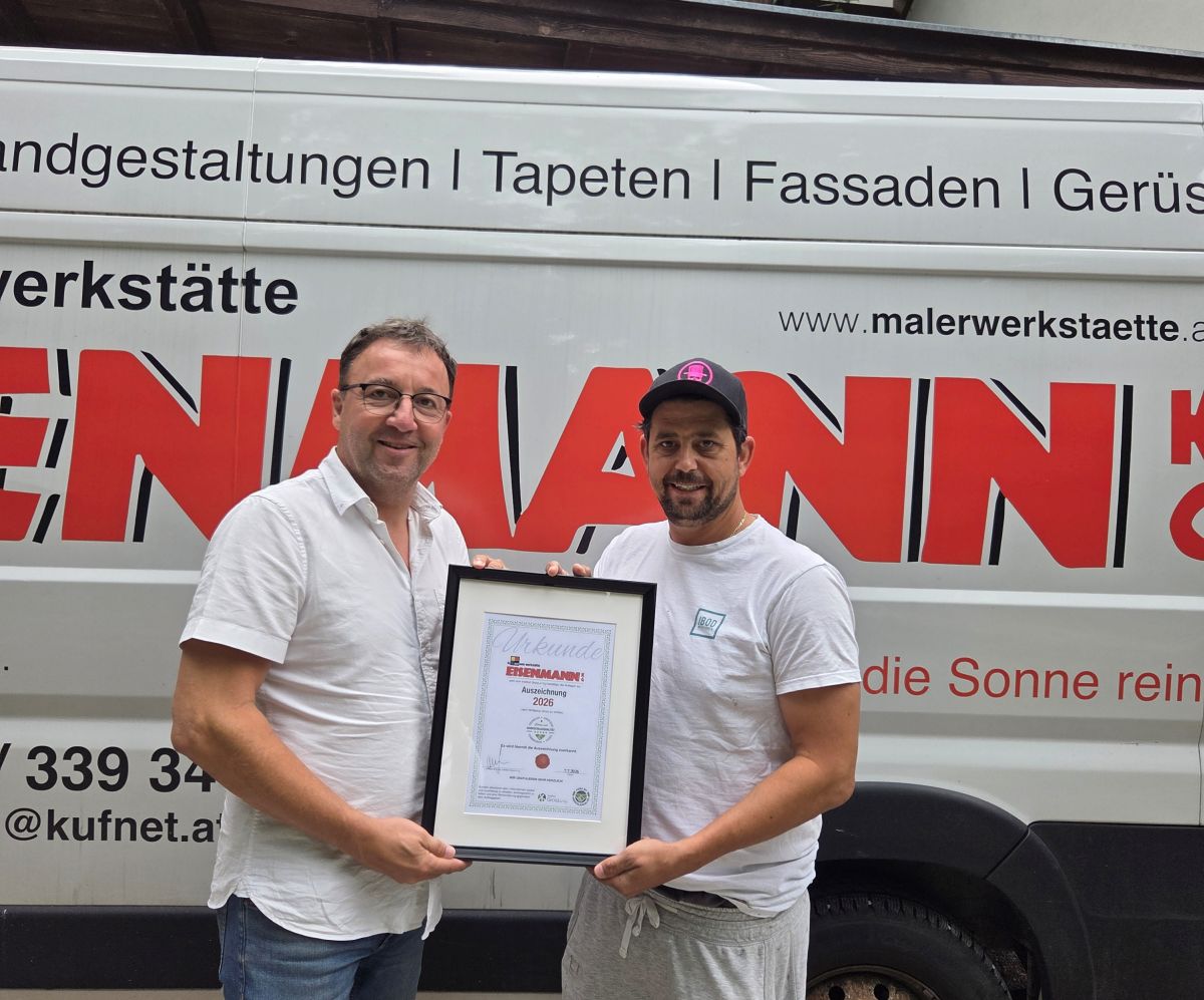 EISENMANN KG, Maler aus Kufstein mit Handschlagqualität