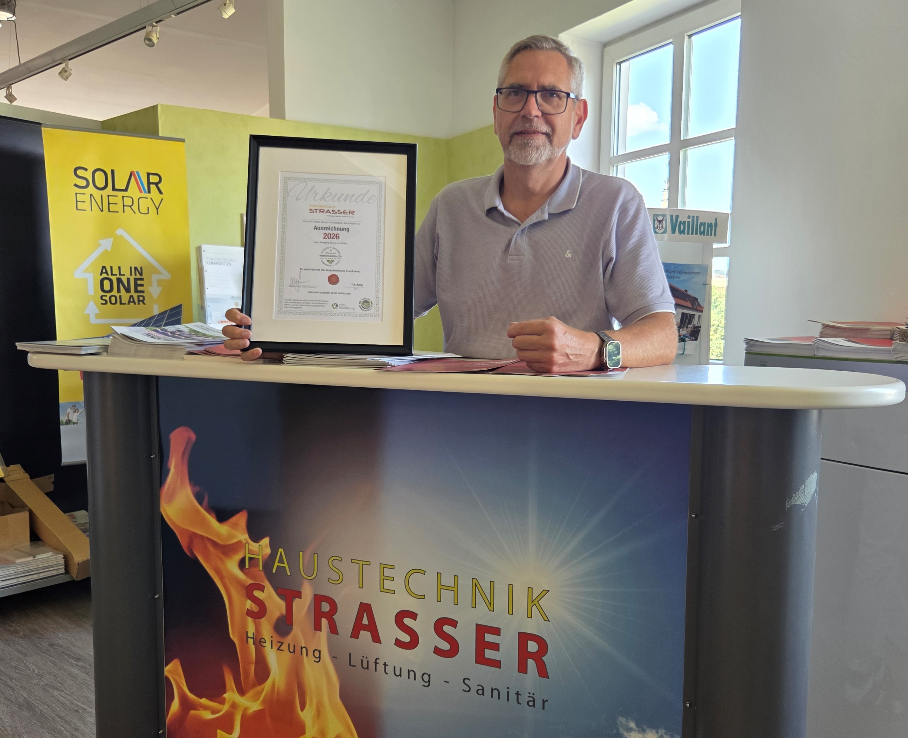 Haustechnik Strasser GmbH aus Braunau am Inn hat Handschlagqualität