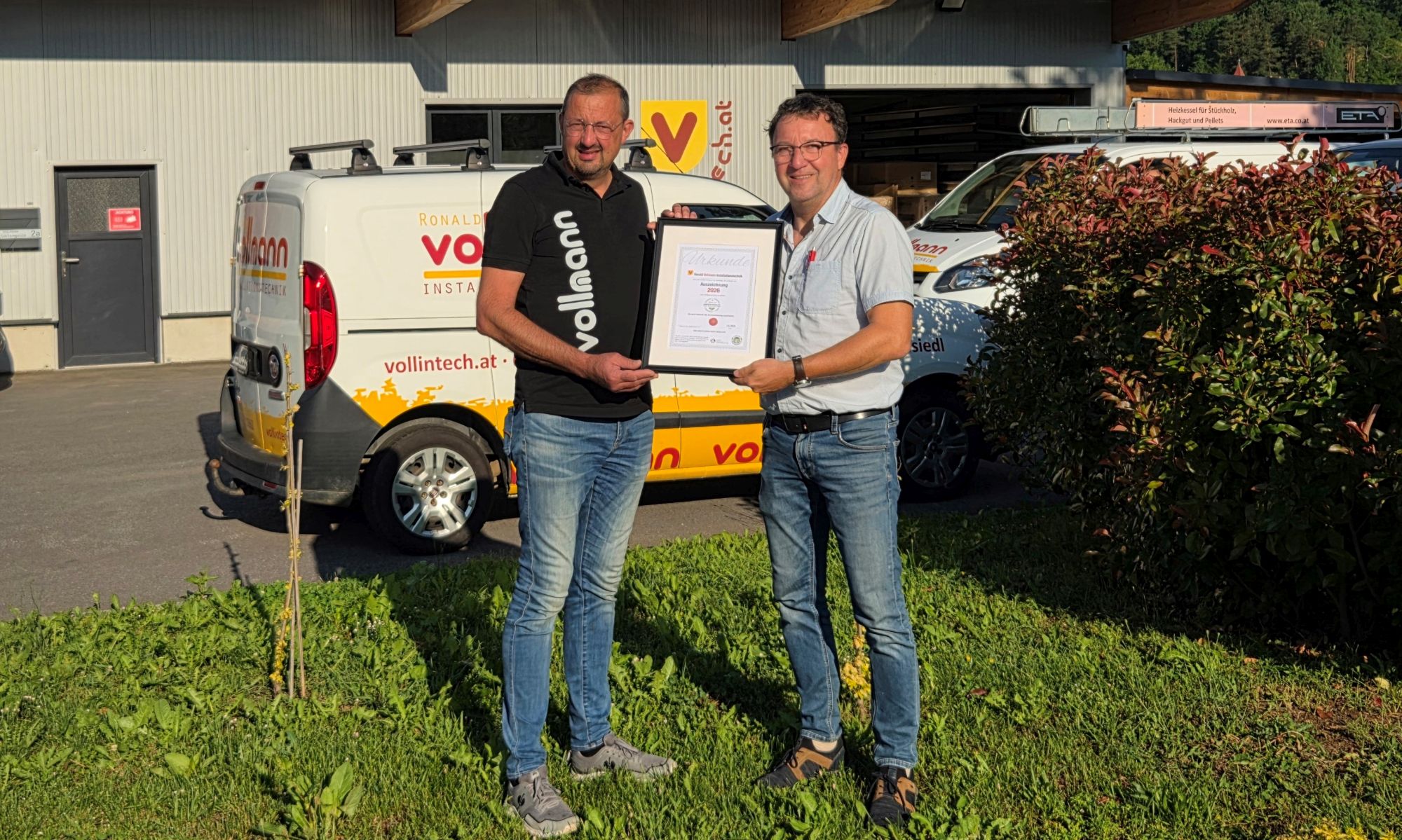 Installationstechnik Ronald Vollmann aus Neusiedl bei Güssing hat Handschlagqualität