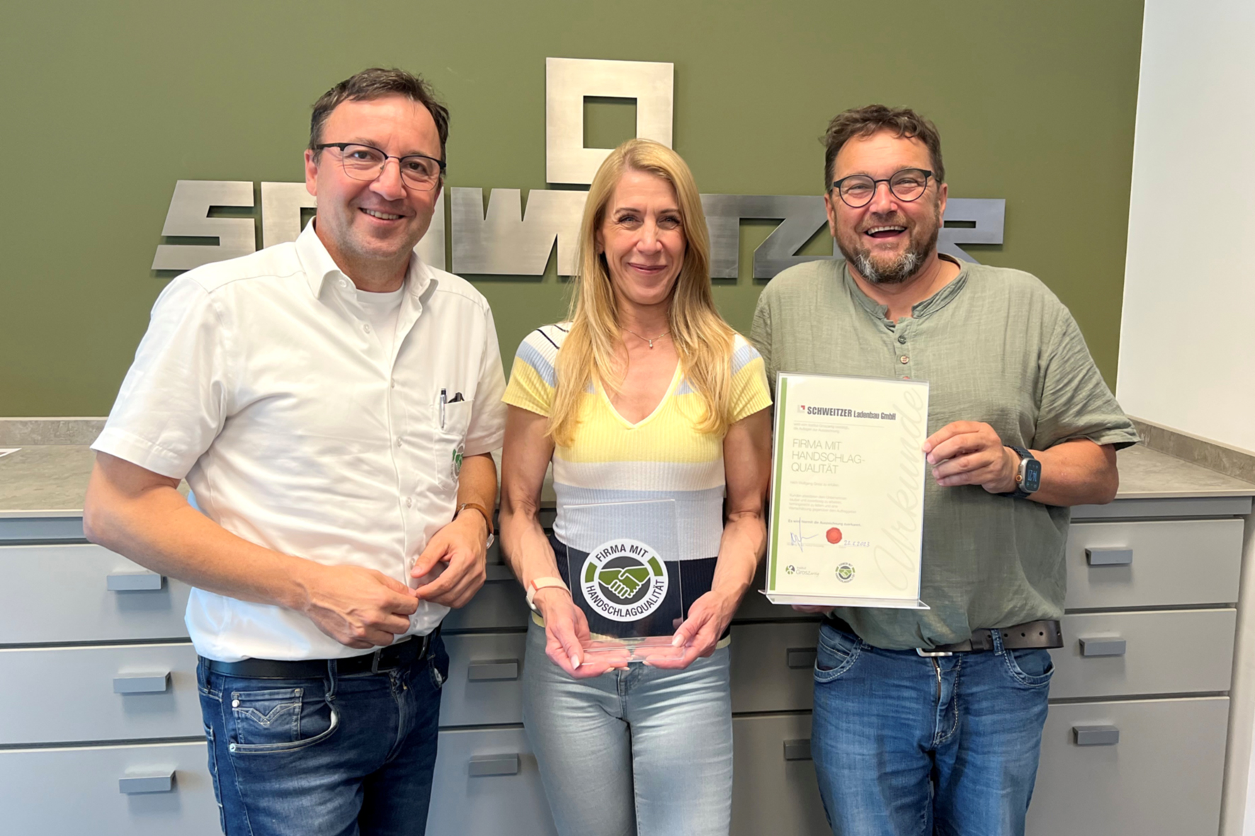 Schweitzer Ladenbau GmbH aus Wels hat Handschlagqualität
