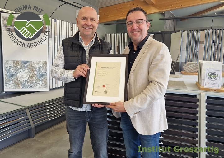 Strobl & Strobl Fliesendesign aus Stegersbach hat Handschlagqualität
